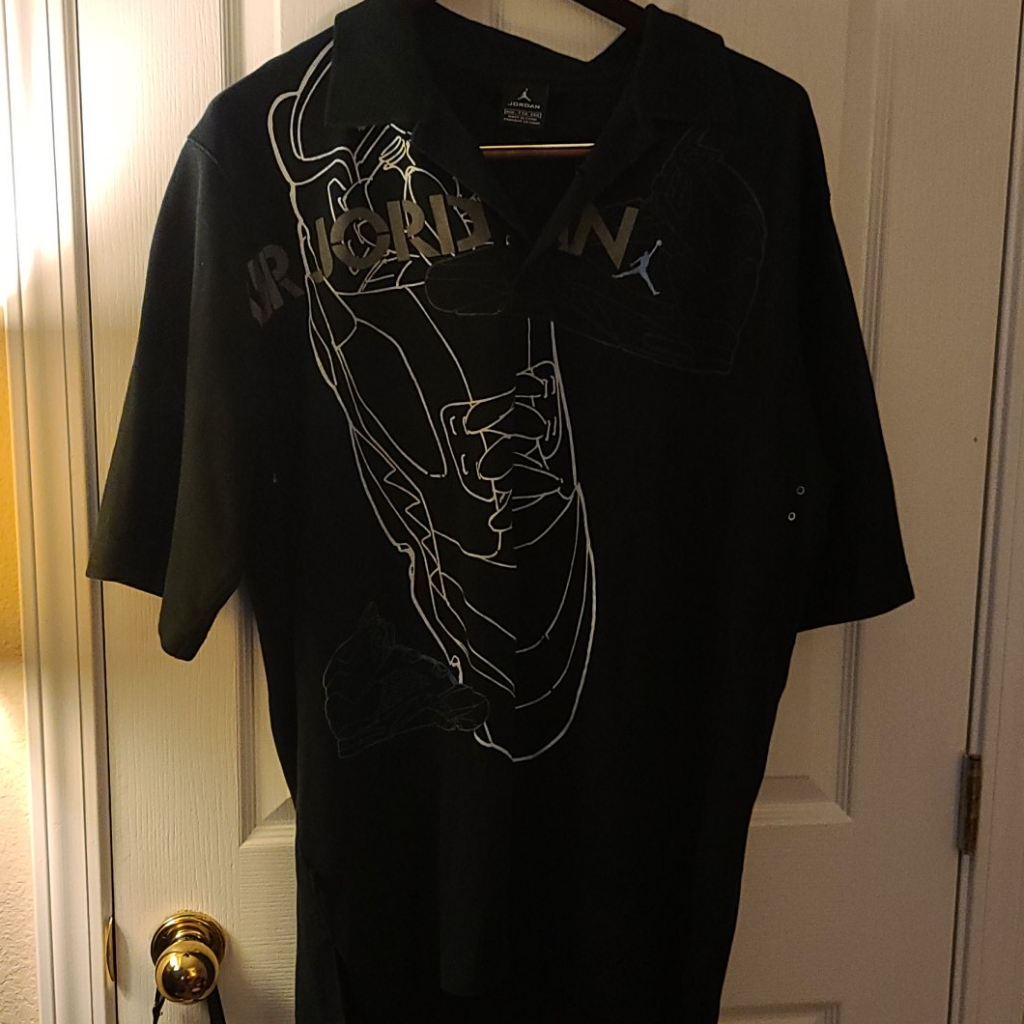 Rare Air Jordan 5 Preowned Polo Excellent Conditio Rare Air Jordan 5 Preowned Polo Excellent Conditio